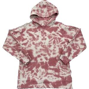 Lululemon Pink White Hooded Tie Dye Camo Hoodie Sweatshirt Pullover Women's 6